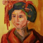 woman_of_the_world2 cm 50 x 60 Oil on Canvas
